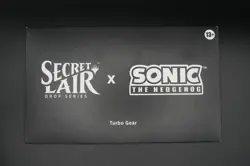 MTG Secret Lair x Sonic the Hedgehog - Turbo Gear - Image 1