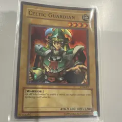 Konami Celtic Guardian LOB-EN007 Super Rare Unlimited Yu-Gi-Oh! TCG - Image 1