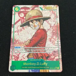 Monkey. D. Luffy OP13-118 SEC Carrying On His Will English One Piece TCG - Image 1