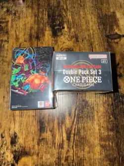 One Piece TCG Wings of the Captain Double Pack Set 3 (OP-06) Factory Sealed x2 - Image 1