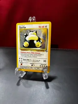 Holo Snorlax 11/64 Jungle unlimited pokemon card - Image 1