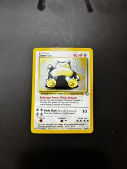 Holo Snorlax 11/64 Jungle unlimited pokemon card - Image 5