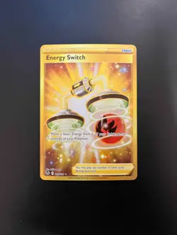 Energy Switch - 212/195 - Pokemon Silver Tempest Secret Rare Card NM - Image 1