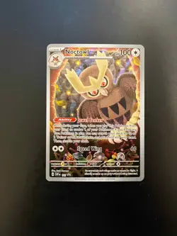 Pokemon TCG Noctowl 141 SV: Scarlet & Violet Promo Cards Holo Rare NM - Image 1