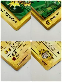 Auth Pokemon Card Electabuzz LV.22 HP60 Glossy Old Back Japanese 2set from Japan - Image 5