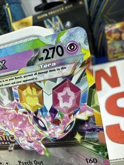 Pokemon TCG Espeon EX Prismatic Evolutions Promo Card 034/131 Stamped - Image 4