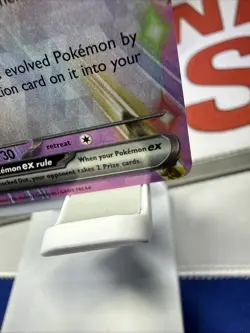 Pokemon TCG Espeon EX Prismatic Evolutions Promo Card 034/131 Stamped - Image 5