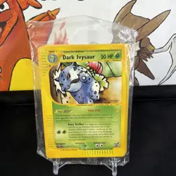 Sealed pack Dark Ivysaur Best of Game Winner stamped promo NM Pokemon TCG (x8) - Image 1