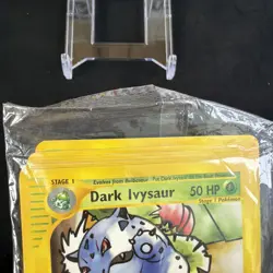 Sealed pack Dark Ivysaur Best of Game Winner stamped promo NM Pokemon TCG (x8) - Image 4