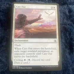MtG Magic The Gathering Cast Out Uncommon Cards x1 - Image 1