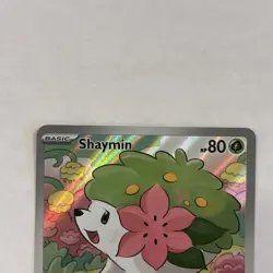 Shaymin 185/182 Destined Rivals Illustration Rare Pokemon TCG NM IR - Image 4