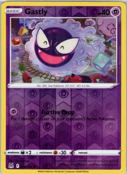 Gastly 064/196 Common Lost Origin Reverse Holo LP - Image 1