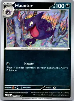 Haunter 049/088 Common Perfect Order Pokemon Reverse Holo NM - Image 1