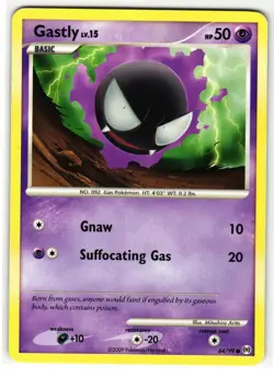 GASTLY 64/99 ARCEUS ENGLISH POKEMON TCG - Image 1