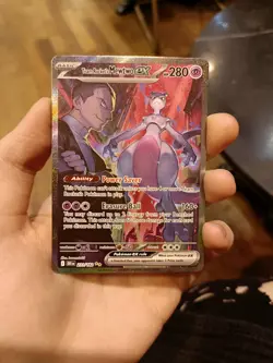 Pokemon TCG - Team Rocket's Mewtwo EX 231/182 SIR - Image 1