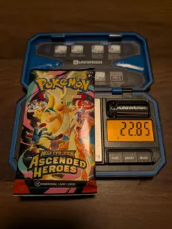Heavy Pokemon Ascended Heroes Booster Pack (22.85g) - Image 1