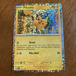 Pikachu 006/015 Confetti Holo Rare McDonald's 2023 Promo Pokemon TCG 🔥👀 - Image 1
