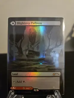 1 x Blightstep Pathway Searstep Pathway - Foil - Secret Lair - NM-Mint - MTG - Image 2