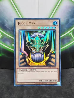 Yugioh Judge Man LCKC-EN004 Ultra Rare NM - Image 1