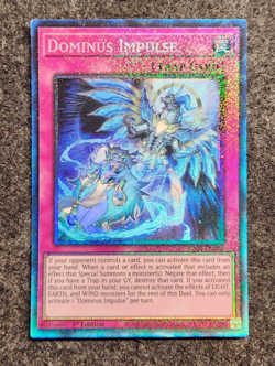 Dominus Impulse RA05-EN080 Collector's Rare 1st Ed Yu-Gi-Oh! NM - Image 1