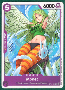 Monet - Legacy of the Master OP12-076 - One Piece CCG Card - Image 1
