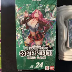 One Piece TCG Green Jewerly Bonney Starter Deck ST-24 Deck Brick Only - Image 1