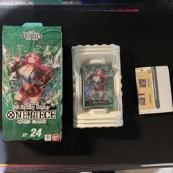 One Piece TCG Green Jewerly Bonney Starter Deck ST-24 Deck Brick Only - Image 2