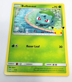 Bulbasaur - McDonalds Pokemon Promo Card 1/25 - 25th Anniversary Non-Holo - Image 1