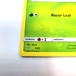 Bulbasaur - McDonalds Pokemon Promo Card 1/25 - 25th Anniversary Non-Holo - Image 2