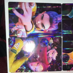 McDonald’s Kpop Demon Hunters Rumi Holo Promo Chase Cards Lot of 4 English - Image 2