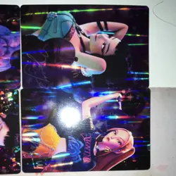 McDonald’s Kpop Demon Hunters Rumi Holo Promo Chase Cards Lot of 4 English - Image 3