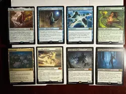 Magic The Gathering Wizards Of The Coast 8 RARE Card Lot - Image 1