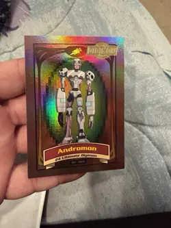 DIGIMON Ended Andromon D4 Holo ITA - Digimon Trading Card DP 380 - Image 3