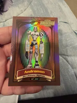 DIGIMON Ended Andromon D4 Holo ITA - Digimon Trading Card DP 380 - Image 4