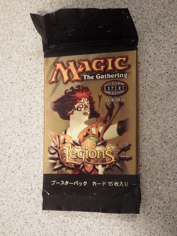 Magic The Gathering Legions JAPANESE Booster Pack NEW Onslaught Scourge Block - Image 1