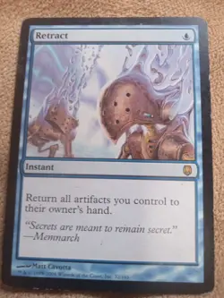 Retract Darksteel Regular Magic The Gathering Card - Image 2