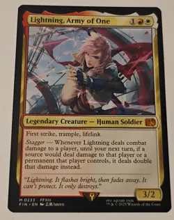 Lightning, Army of One Final Fantasy Regular - Image 1