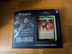 MTG Magic the Gathering Final Fantasy Limit Break Game Edition Commander Deck - Image 1