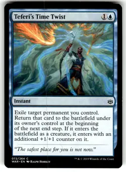 Teferi's Time Twist War of the Spark Regular MTG - Image 1