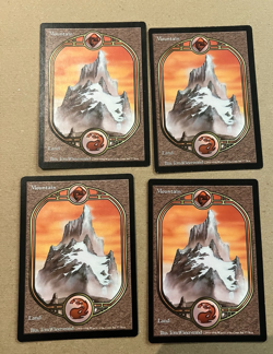 4x - Mountain - Unglued - MTG - Magic the Gathering - x4 - Image 1