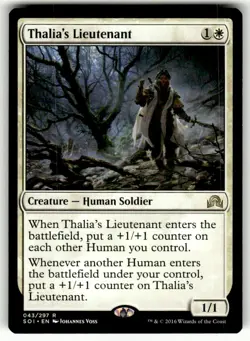 Shadows over Innistrad Thalia's Lieutenant Expansion/Rare - Image 1