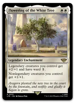 Flowering of the White Tree #15 (NM) Lord of the Rings LTR Magic MTG - Image 1
