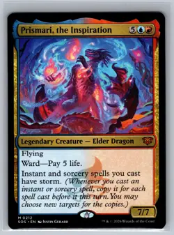 Prismari, the Inspiration 212 Secrets of Strixhaven Magic: The Gathering NM/M - Image 1