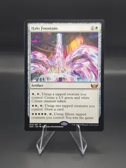 Halo Fountain - Streets of New Capenna Artifact Mythic White 015/281 Wizards MTG - Image 1