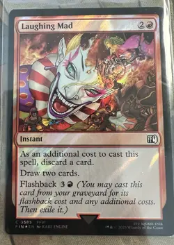 MTG Magic the Gathering Final Fantasy (Surge Foil) Laughing Mad 🔥 - Image 1