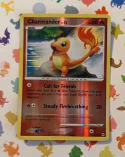 Pokemon TCG Charmander 59/99 *Reverse Holo* Arceus English 2009 - Image 1