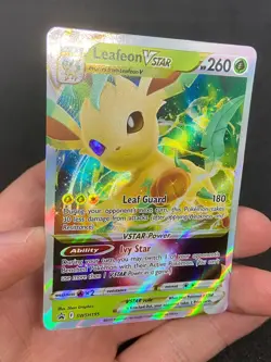 Leafeon Vstar SWSH195 - Black Star Promo - Near Mint Pokemon TCG - Image 3
