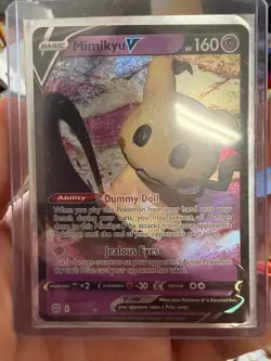 Mimikyu 068/172 Brilliant Stars Holo NM Pokemon TCG - Image 1