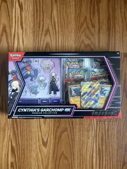 Pokemon Cynthia’s Garchomp Ex Premium Collection Box - Image 1