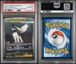 2025 Pokemon Mega Evolution Base #180 SIR Full Art Mega Absol ex PSA 10 Gem Mint - Image 3